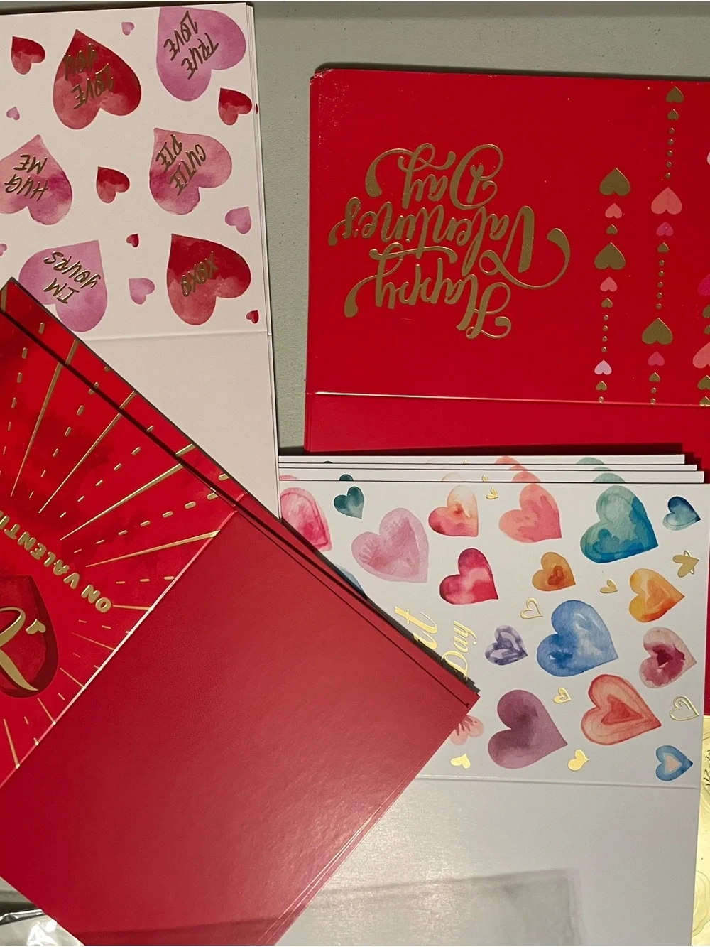 Red Valentine Party Supply Pack - Home Party Supplies Huge Bundle NWT